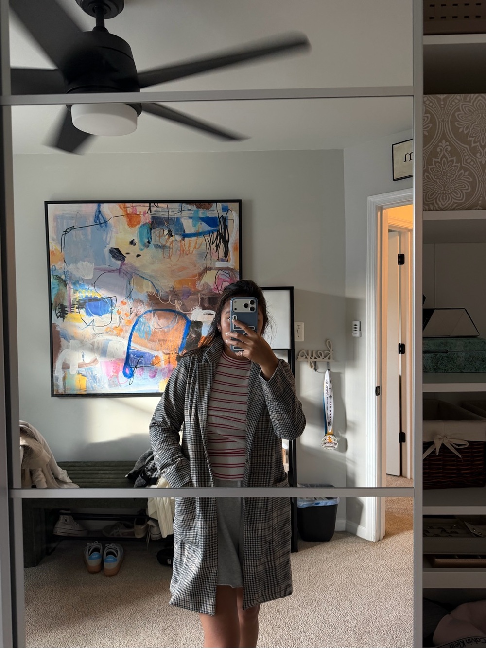 Philosophy Trench Blazer Coat